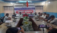 চুক্তি ভঙ্গের দায়ে আইনগত ব্যবস্থা ও পাওনা পরিশোধের দাবিতে সংবাদ সম্মেলন